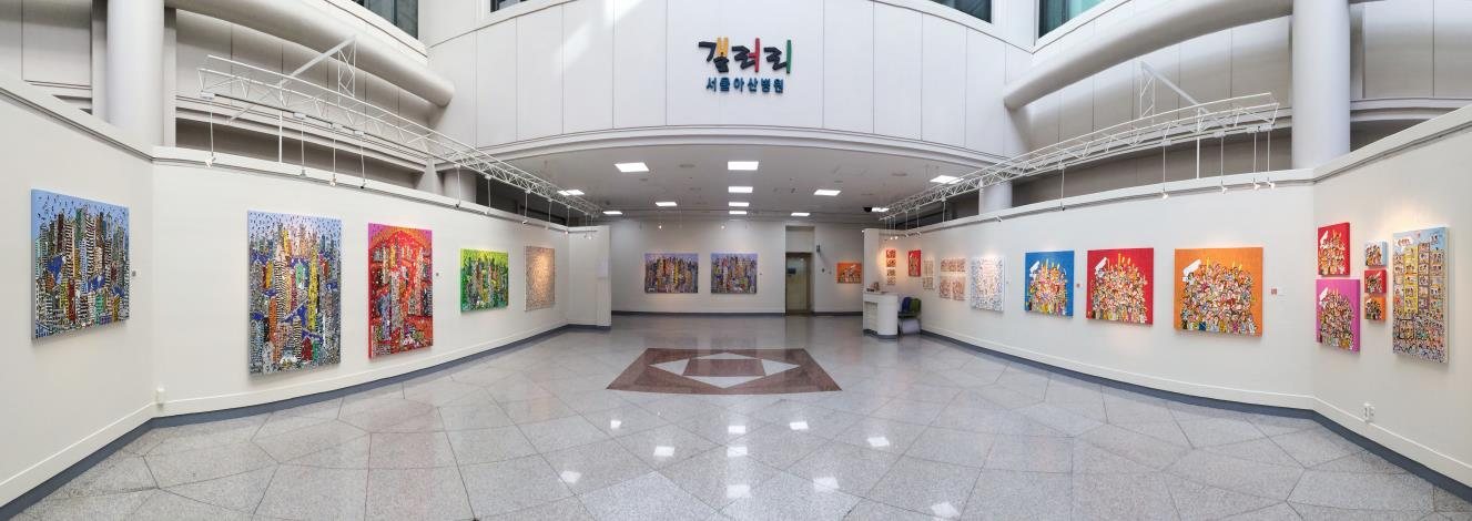 서울아산병원 전시 전경