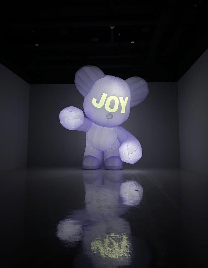 몽환 미디어아트 JOY 설치
